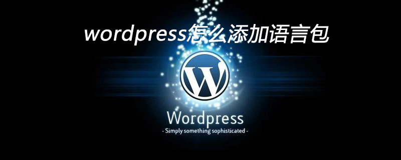 WordPress添加语言包：详细步骤及注意事项