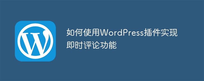 WordPress插件实现即时评论功能：轻松搭建实时互动交流平台